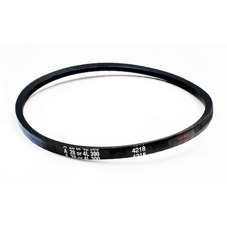 D&D A28/4L300 Classical V-Belt, 30 in Outside Length, 1/2 in Top Width, 1 Ribs A28/4L300